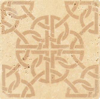 Плитка-декор из травертина, серия Provance Rustic (Орнамент)
