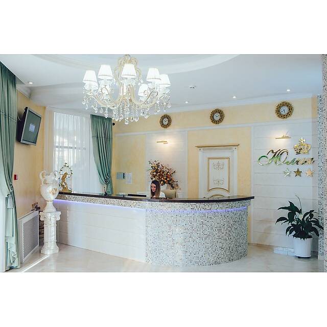 Ресепшен из натурального камня