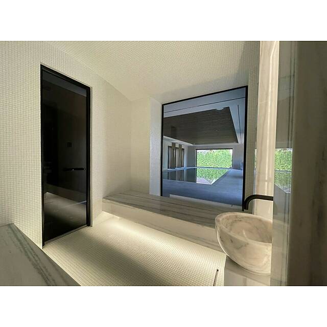 Хаммам из стеклянной мозаики