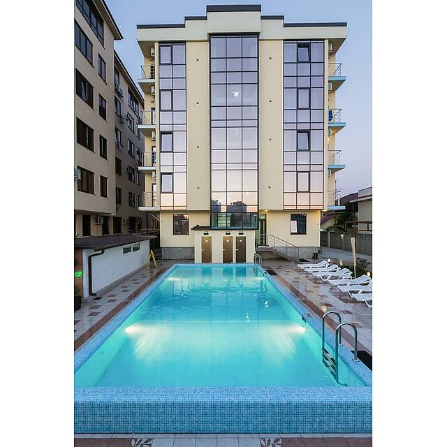 Уличный бассейн прямоугольный