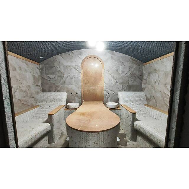 Хаммам из стеклянной мозаики