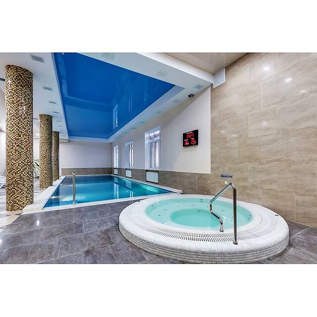 Джакузи в спа зоне