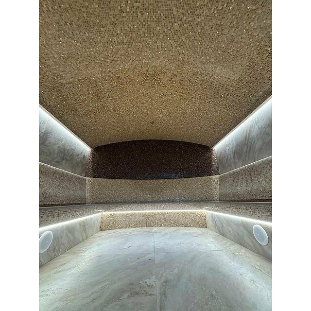 Хаммам из мрамора Emperador