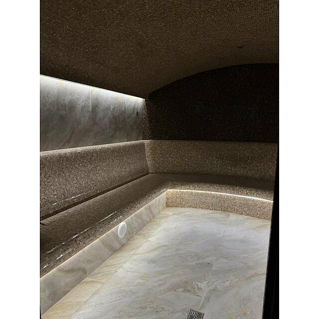 Хаммам из мрамора Emperador