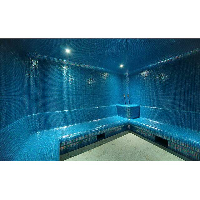 Хаммам голубой с перламутром