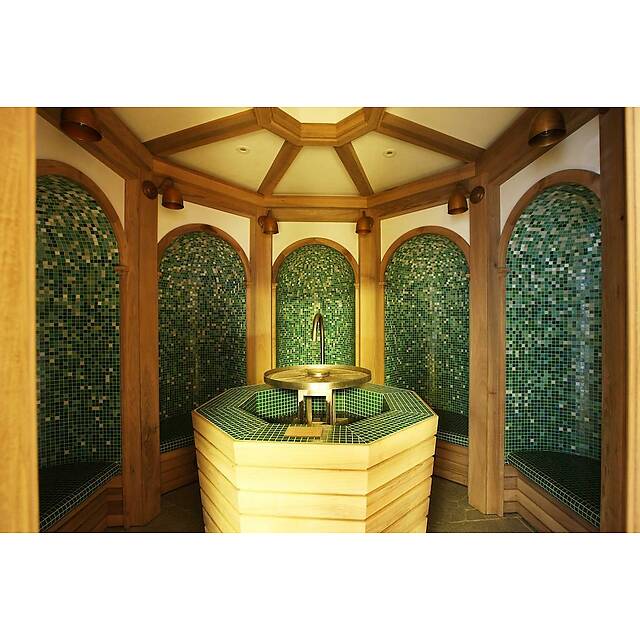 Хаммамы зелёный и черно-белый