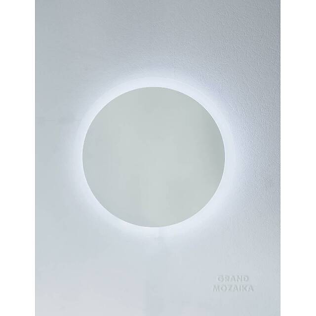 Зеркало со светодиодной подсветкой, круглое