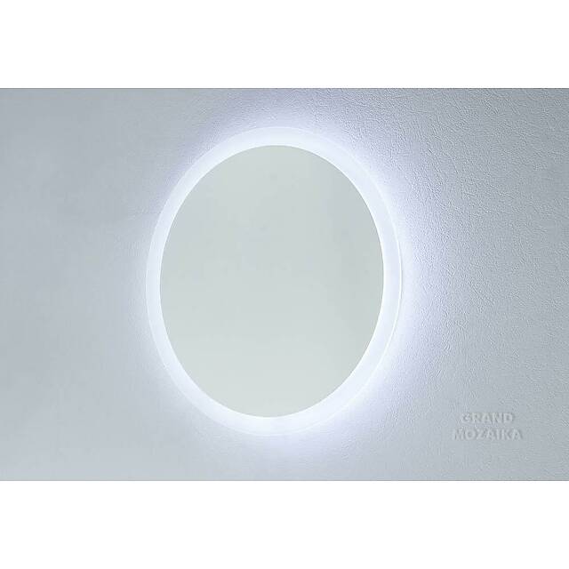 Зеркало со светодиодной подсветкой, круглое