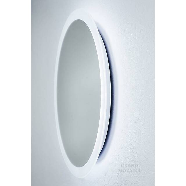 Зеркало со светодиодной подсветкой, круглое