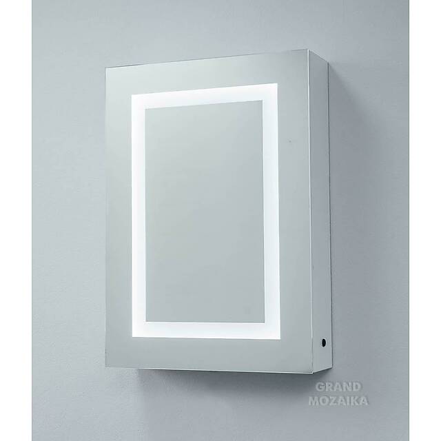 Зеркало-полка со светодиодной подсветкой