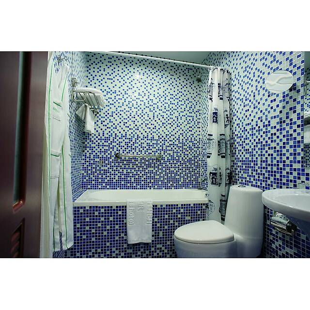 Ванная комната голубой микс 