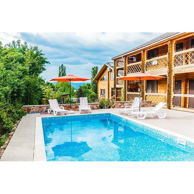 Уличный бассейн Эко отель