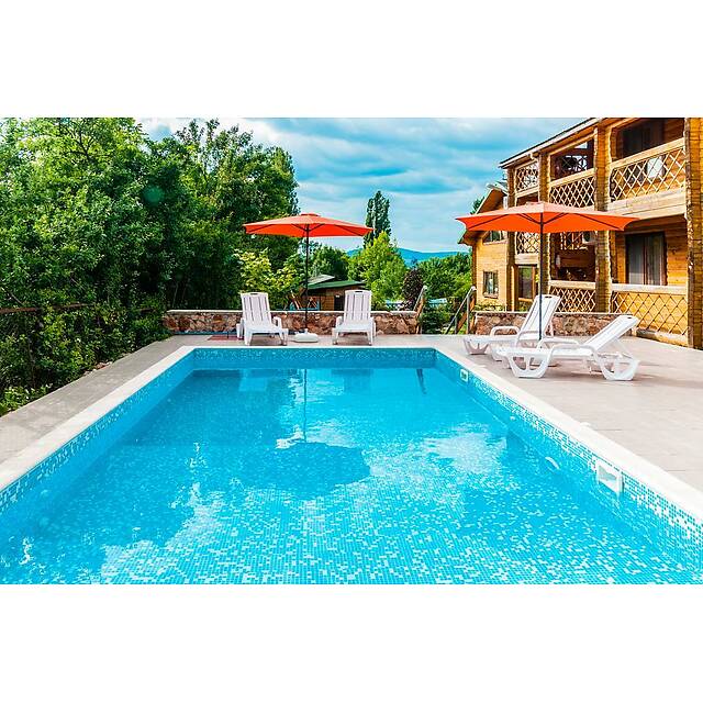 Уличный бассейн Эко отель