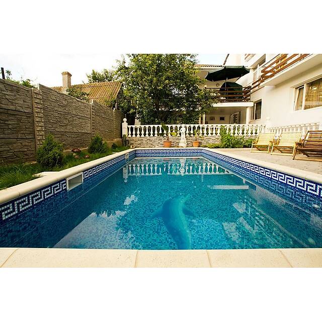 Уличный бассейн гостевой дом 1