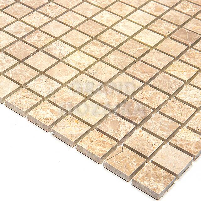 Мозаика из мрамора Emperador Light, серия Adriatica