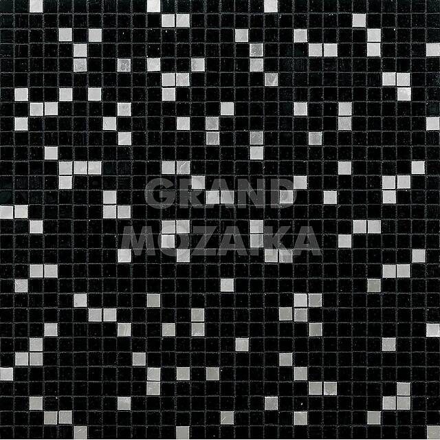 Стеклянная мозаика (Princess black ), серия Gold Blends