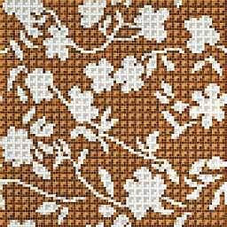 Мозаичное панно (Flower Corner Brown), серия Decorations