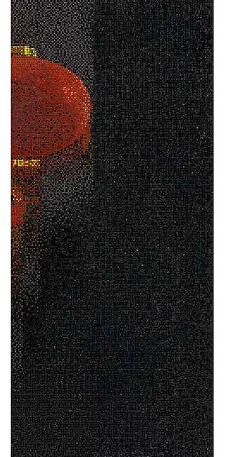 Мозаичное панно (Lanterns Black C), серия Decorations