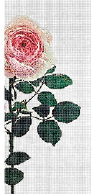 Мозаичное панно (Malmaison Rosa B), серия Decorations