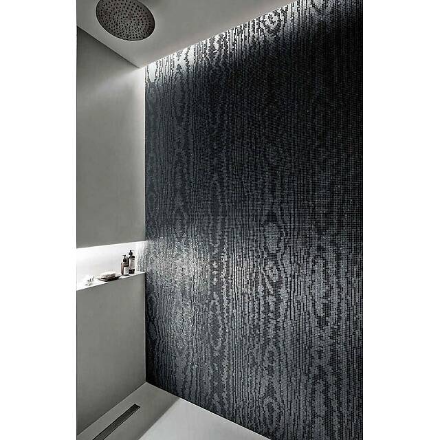 Мозаичное панно (Moire Black B), серия Decorations