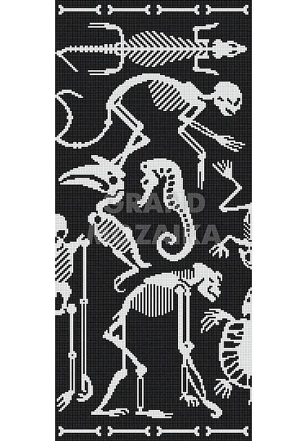 Мозаичное панно (Perished White B), серия Decorations