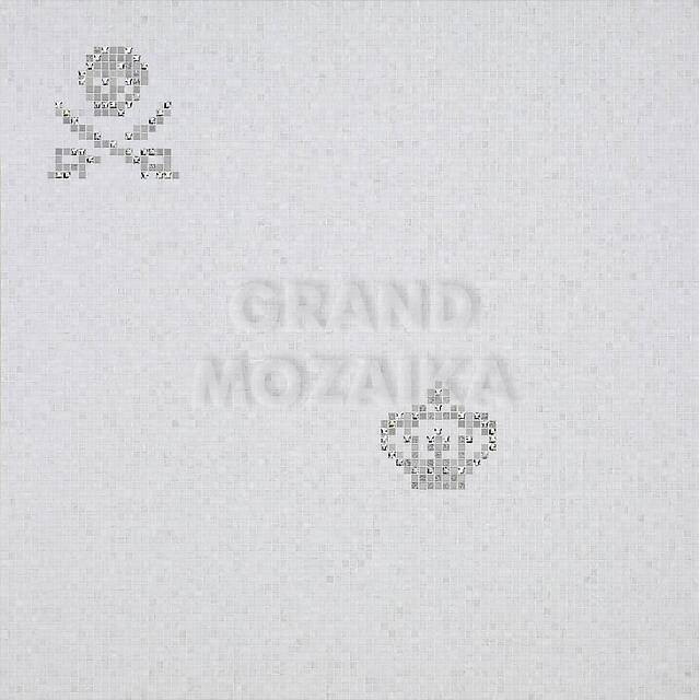 Мозаичное панно (Skulls & Crowns White), серия Decorations