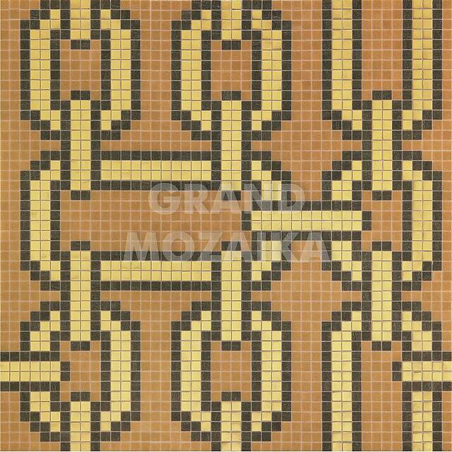 Мозаичное панно (Chains Brown), серия Decorations