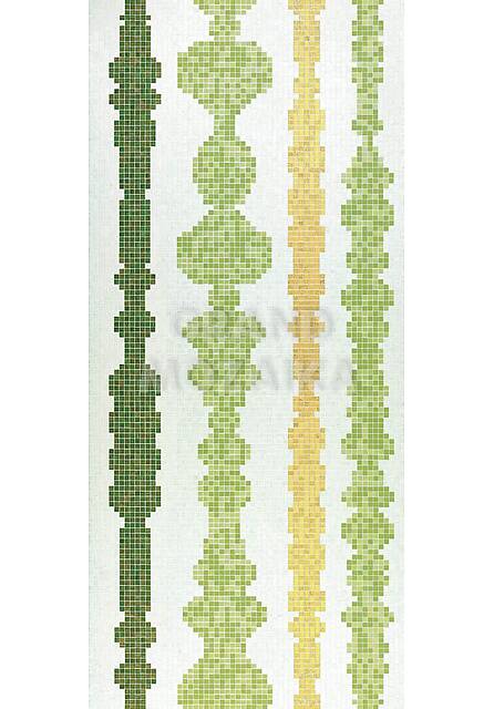 Мозаичное панно (Columns Green B), серия Decorations
