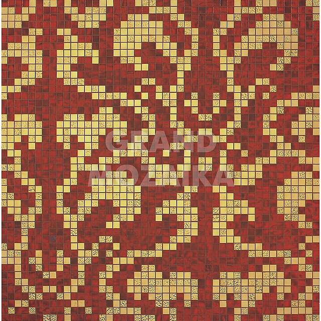 Мозаичное панно (Damasco Rosso Oro), серия Decorations