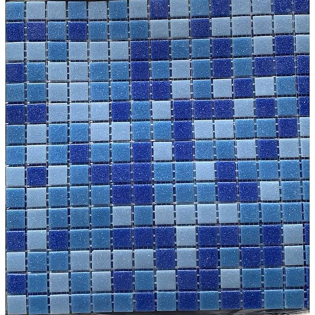 Стеклянная мозаика, серия Mix Rose (на сетке)