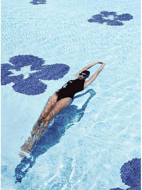 Мозаичное панно (Fiore Blu Grande), серия Decorations