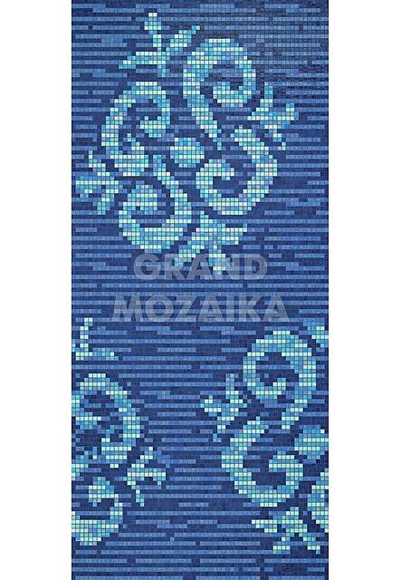 Мозаичное панно (Ginseng Blue), серия Decorations