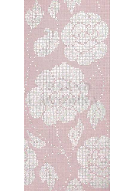 Мозаичное панно (Winter Flowers Pink), серия Decorations