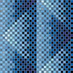 Мозаичное панно (Pyramid Blue), серия Decorations