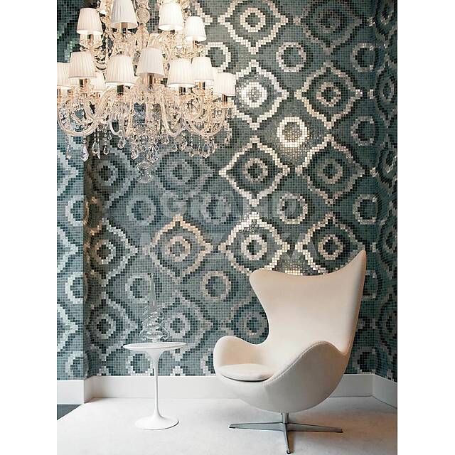 Мозаичное панно (Velvet Grey Oro Bianco), серия Decorations