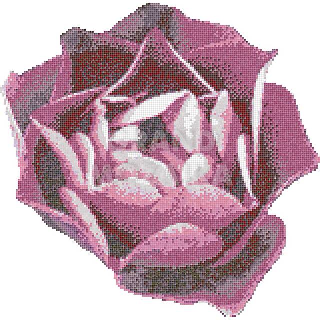 Мозаичное панно (Rosa Rosa), серия Decorations