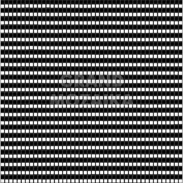 Мозаичное панно (Basic Black), серия Opus Romano Decorations