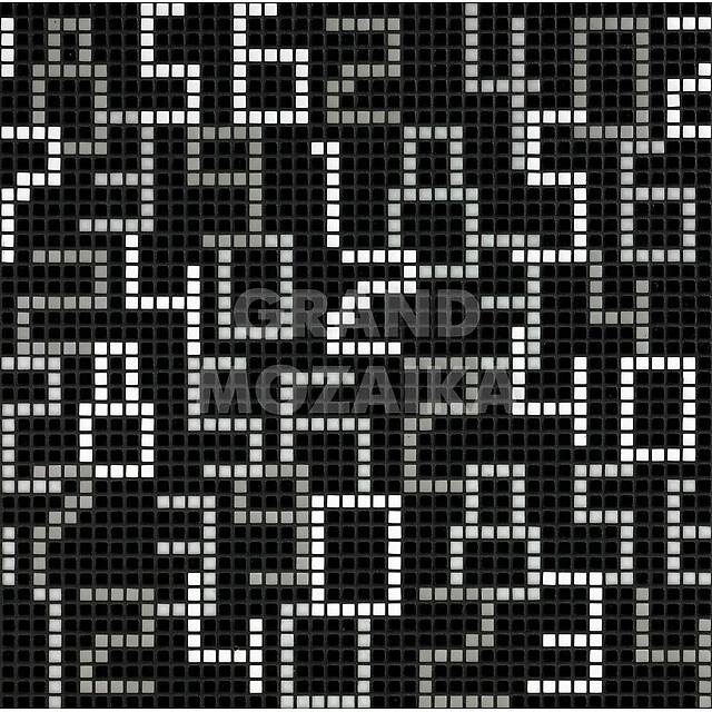 Мозаичное панно (Data Black), серия Opus Romano Decorations