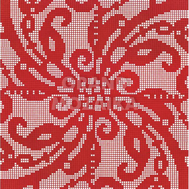 Мозаичное панно (Embroidery Red), серия Opus Romano Decorations
