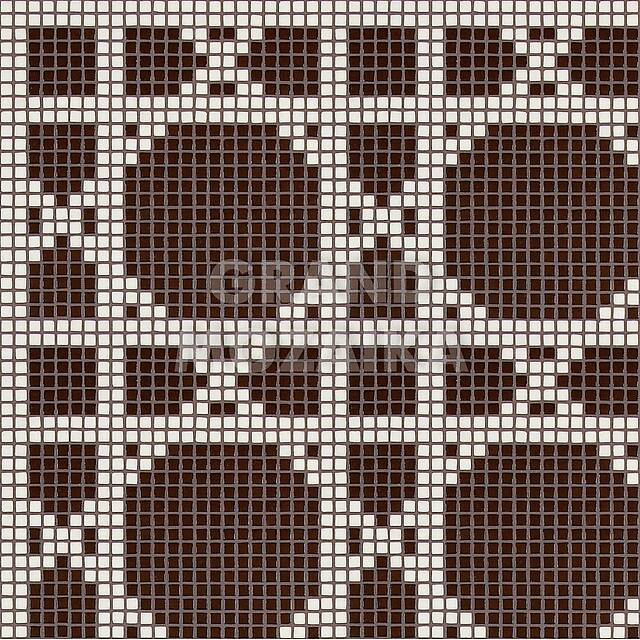 Мозаичное панно (Vienna Marrone), серия Opus Romano Decorations