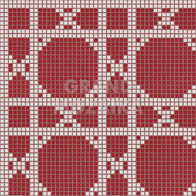 Мозаичное панно (Vienna Rosso), серия Opus Romano Decorations