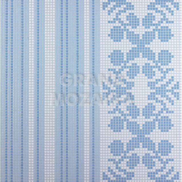 Мозаичное панно (Wallpaper Blue), серия Opus Romano Decorations