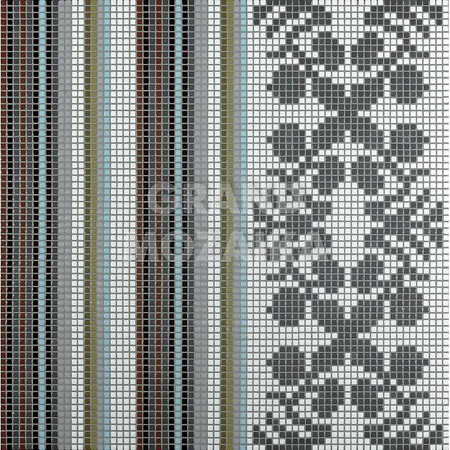 Мозаичное панно (Wallpaper Grey), серия Opus Romano Decorations