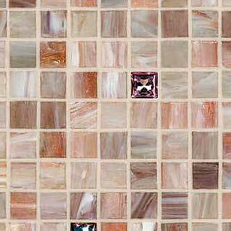 Стеклянная мозаика (Rodonite), серия Crystal Blends