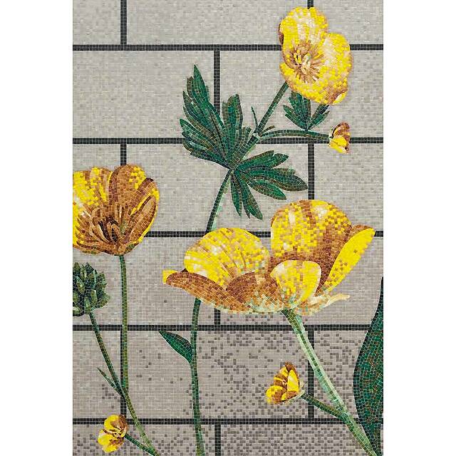 Художественное мозаичное панно (Ranunculus B), серия Decorations