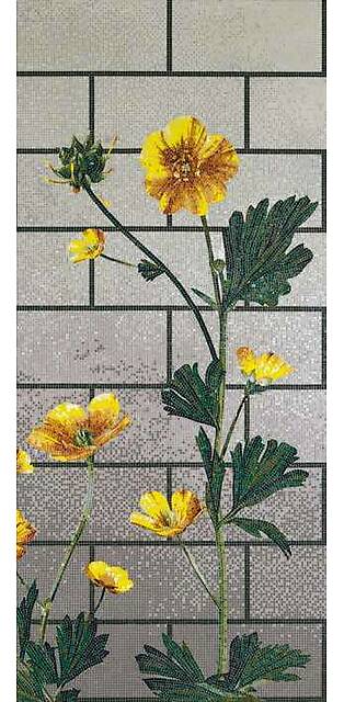 Художественное мозаичное панно (Ranunculus D), серия Decorations