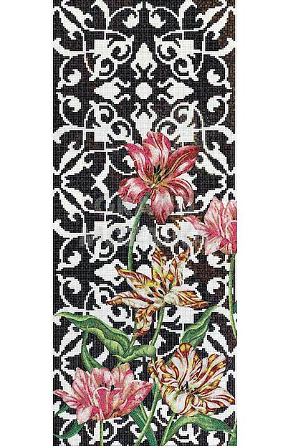 Художественное мозаичное панно (Tulips A), серия Decorations