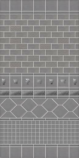 Керамическая мозаика для стен, серия Авеллино