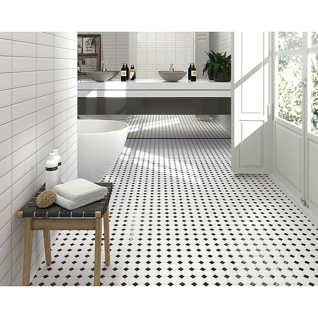 Керамическая мозаика серия Porcelain