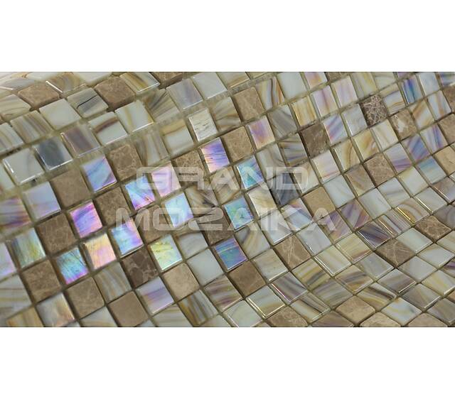 Мозаика с перламутром серия Amber